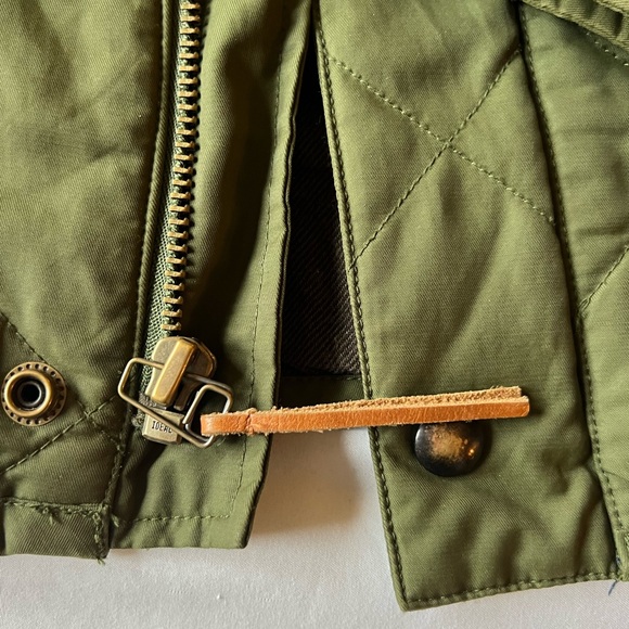 Men’s army green j crew medium jacket - Picture 3 of 7